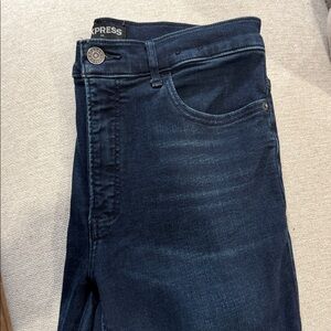 Express denim perfect high rise legging jeans